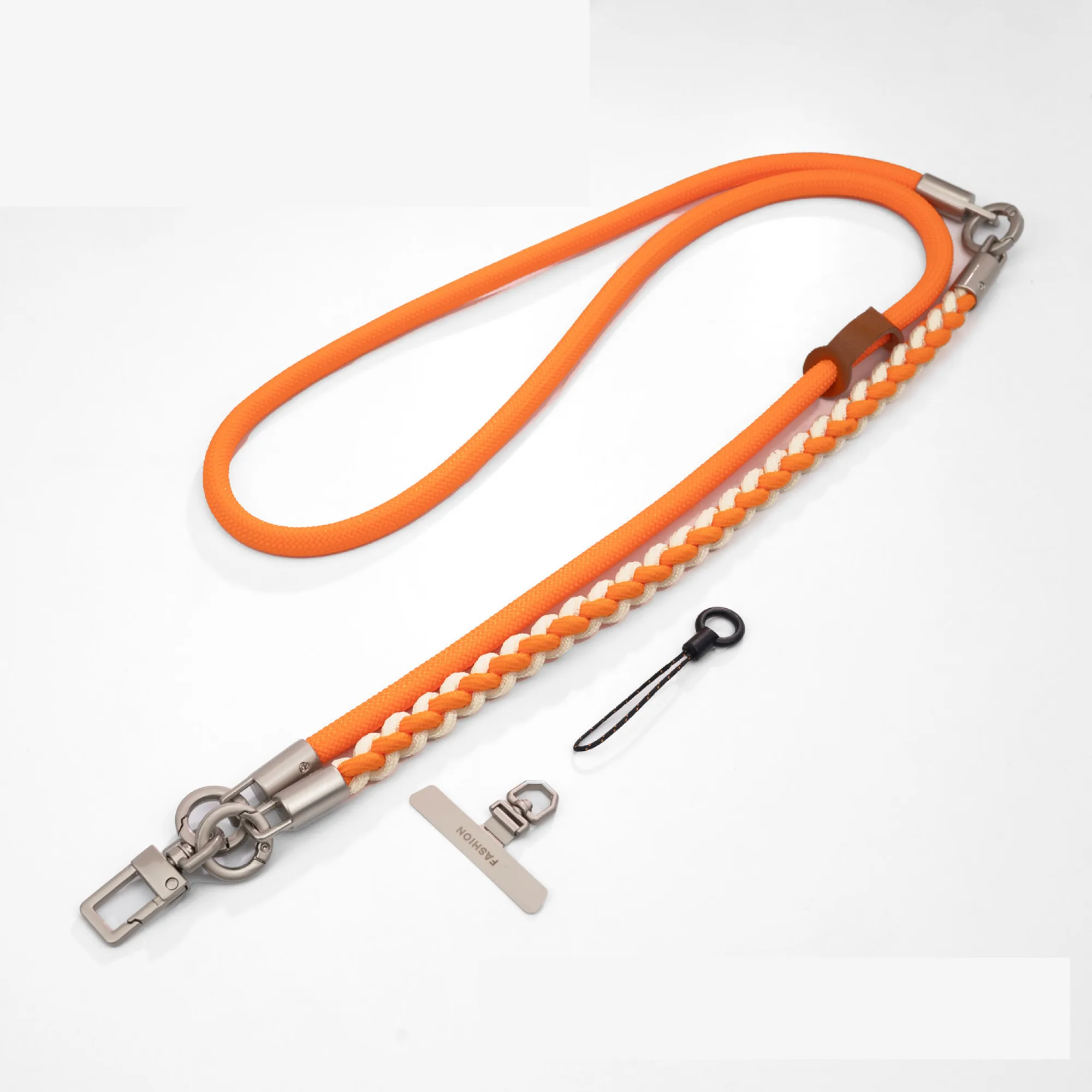 Three-in-One Nylon Braided Phone Lanyard Strap thumbnail 9