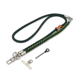 Three-in-One Nylon Braided Phone Lanyard Strap thumbnail 6