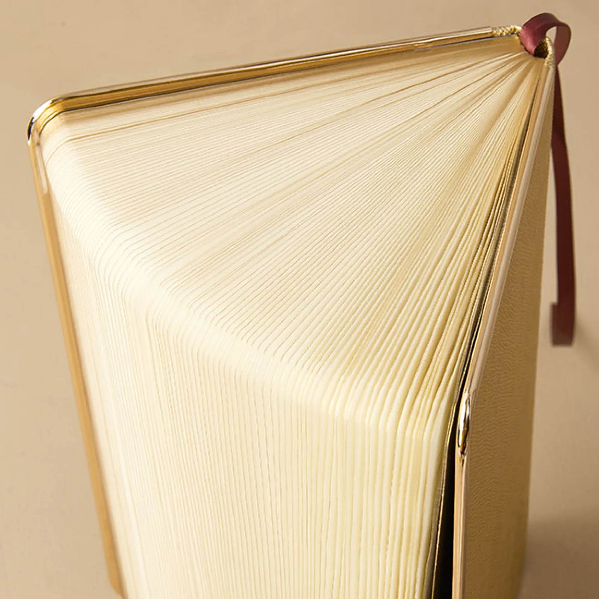PU Hardcover B5 Ruled Notebook with Metal Corners thumbnail 4