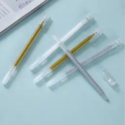 Metallic Gel Ink Pens 0.5mm Oil-Based Ink Plastic Barrel thumbnail 4