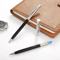 Metal Ballpoint Pen with Rollerball Refill, 0.5 mm / 0.7 mm, Multiple Colors thumbnail 4