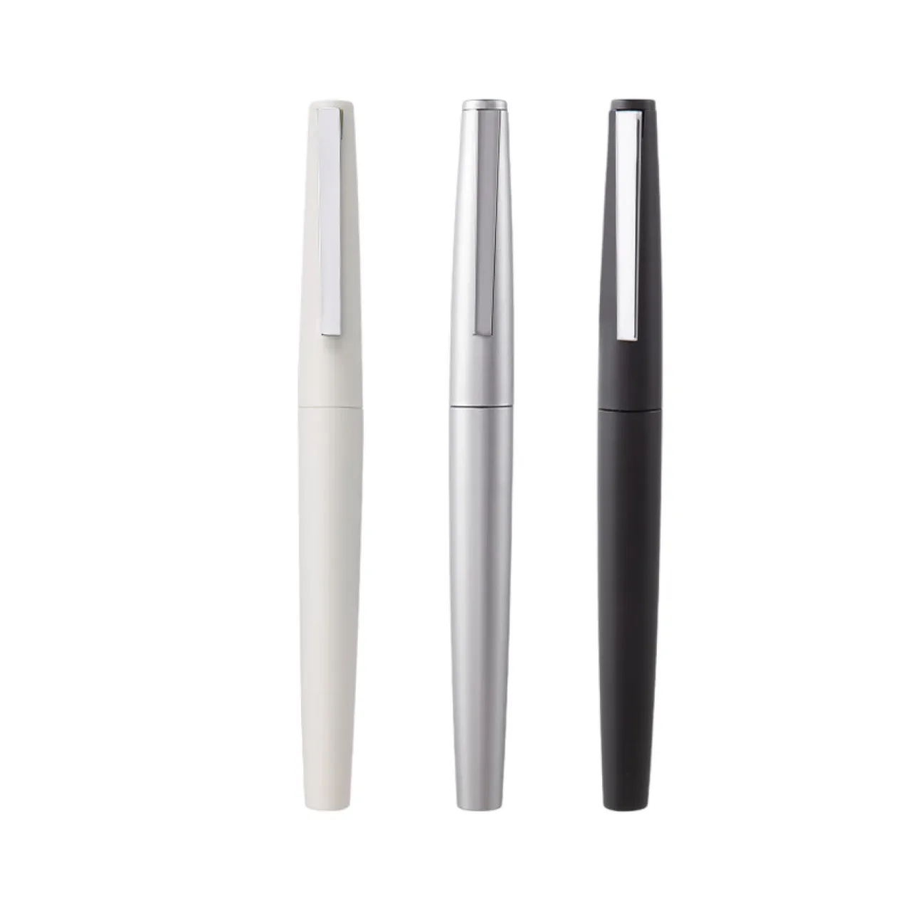 NUSIGN NS810 Retractable Ballpoint Pen with Cap, 0.5mm Bullet Tip