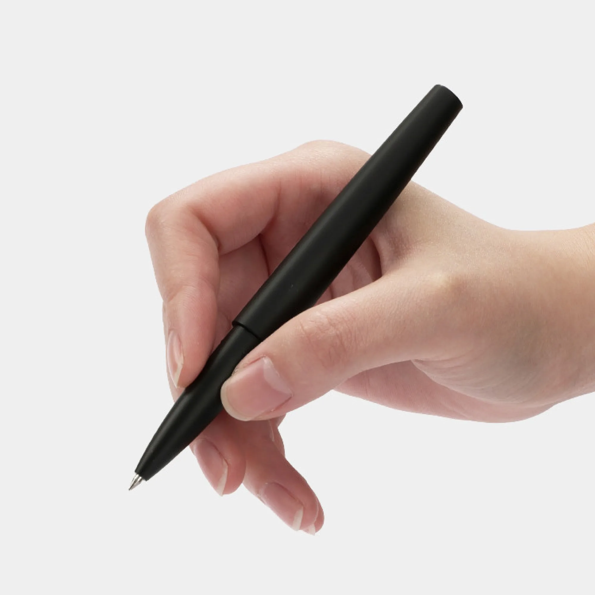 NUSIGN NS810 Retractable Ballpoint Pen with Cap, 0.5mm Bullet Tip thumbnail 5