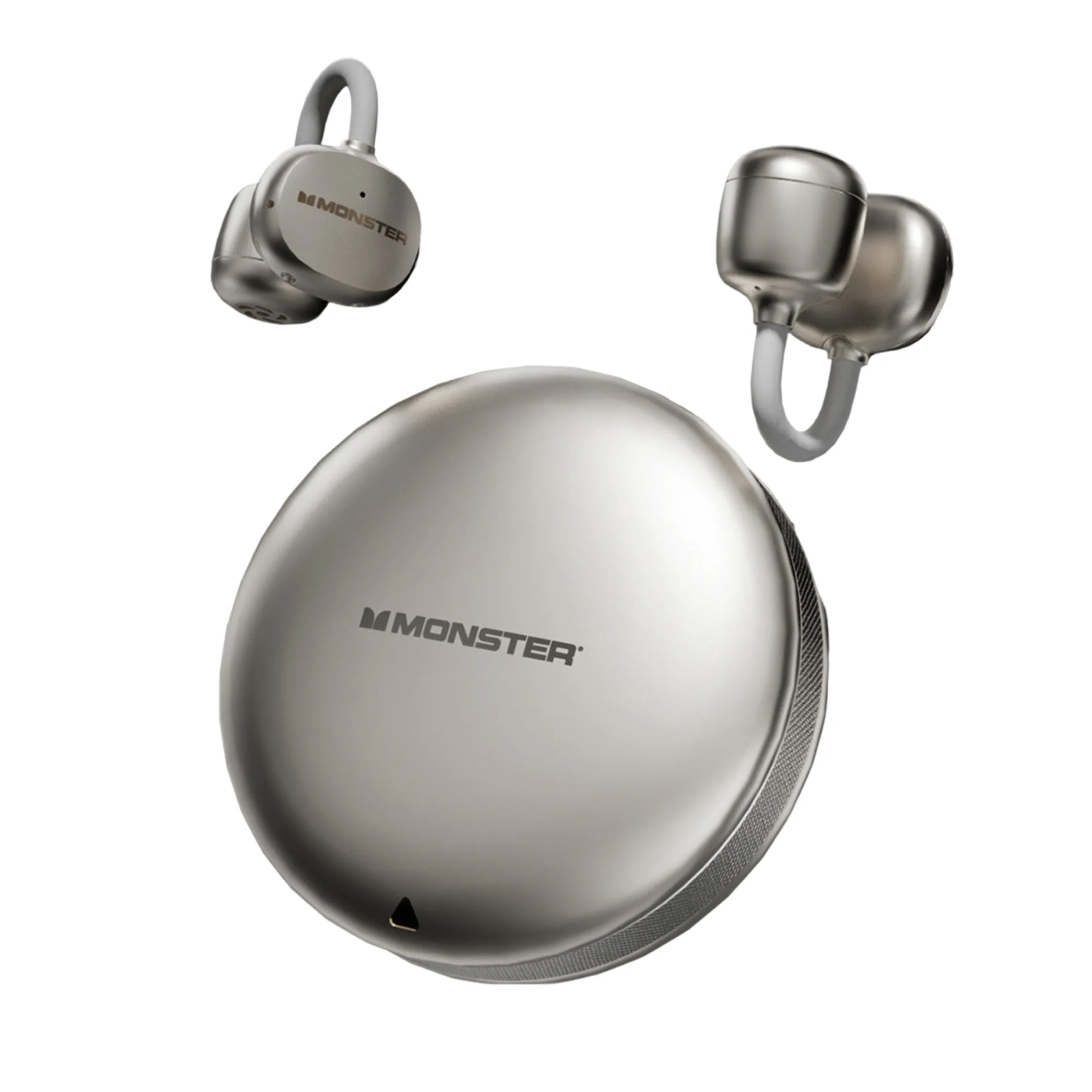 Monster MD03 Wireless Bluetooth Ear Clip Earbuds with ENC Noise Reduction