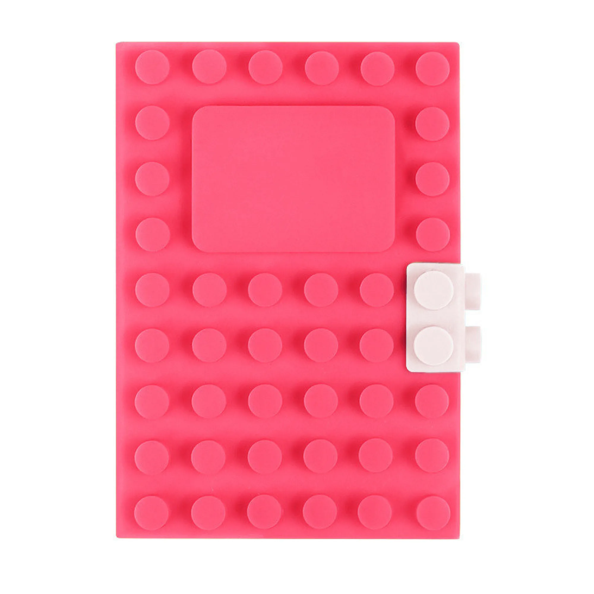 Silicone-Covered A6 Loose-Leaf Notebook with Dot or Step Pattern thumbnail 13