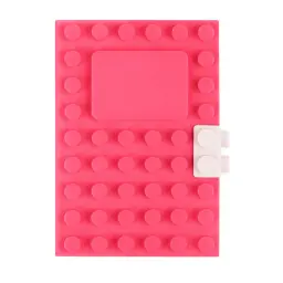 Silicone-Covered A6 Loose-Leaf Notebook with Dot or Step Pattern thumbnail 13
