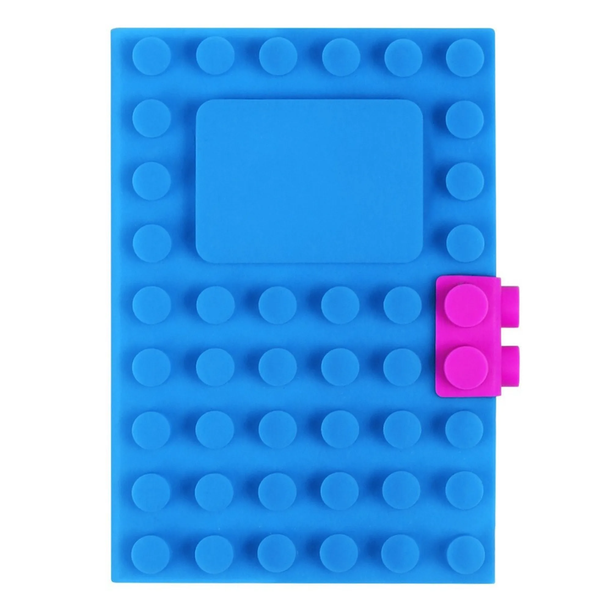 Silicone-Covered A6 Loose-Leaf Notebook with Dot or Step Pattern thumbnail 12