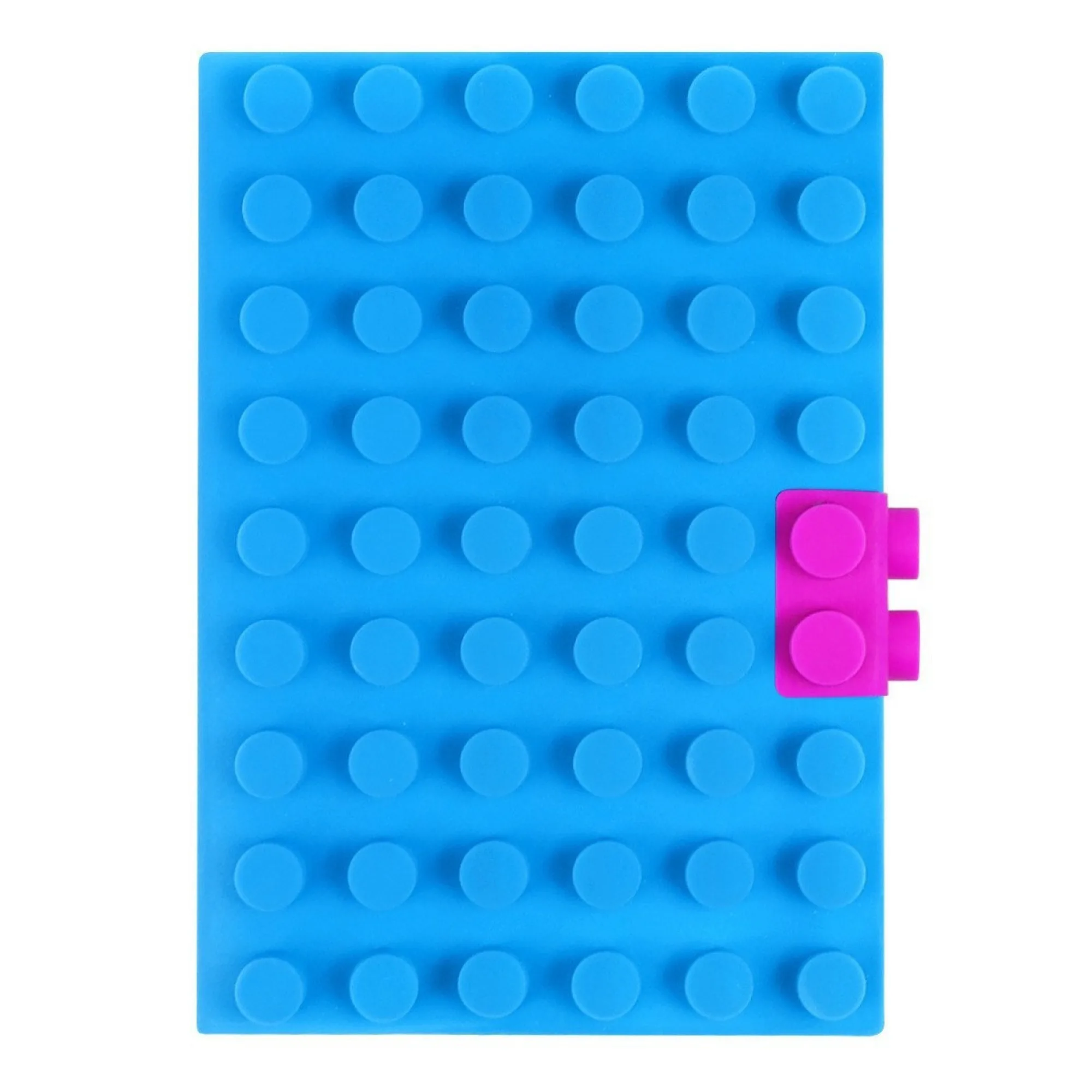 Silicone-Covered A6 Loose-Leaf Notebook with Dot or Step Pattern thumbnail 7