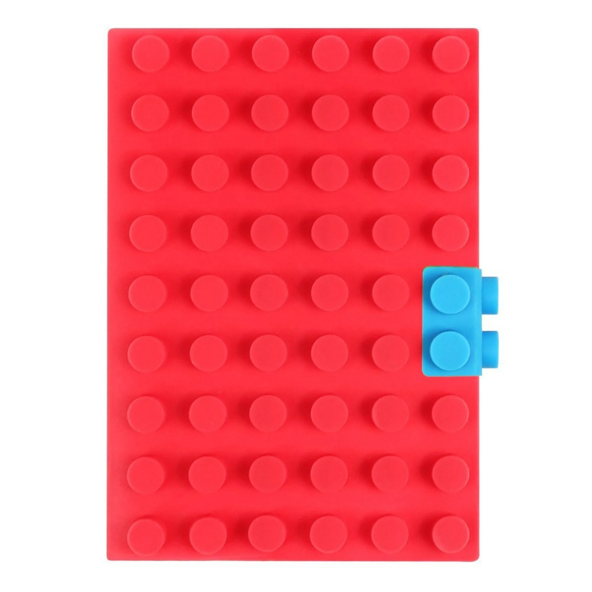 Silicone-Covered A6 Loose-Leaf Notebook with Dot or Step Pattern thumbnail 8