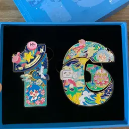 Bespoke Corporate Anniversary Numeral Badge Shadow Box thumbnail 5