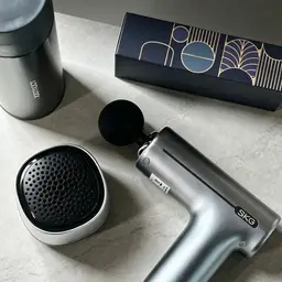 Gray Thermos and Bluetooth Speaker Gift Set thumbnail 4