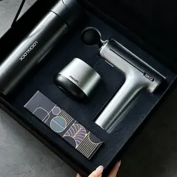 Gray Thermos and Bluetooth Speaker Gift Set thumbnail 1