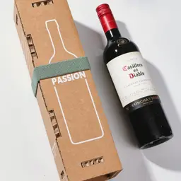 Dark Glass Bottle in Corrugated Paper Gift Box thumbnail 5