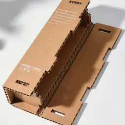 Dark Glass Bottle in Corrugated Paper Gift Box thumbnail 7