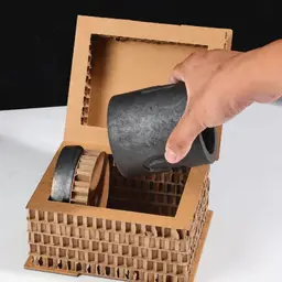 Ceramic Candle in Rigid Brown Gift Box thumbnail 6