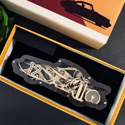Classic Car Wooden Night Light Gift Set thumbnail 4