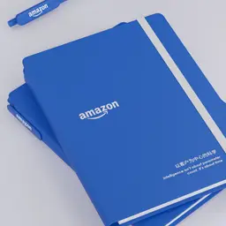 Blue Notebook and Pen Gift Set in Rigid White Box thumbnail 5