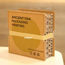 Honeycomb Board Gift Box with Metal Can thumbnail 2