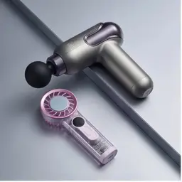 Handheld Fan and Massage Gun Gift Set thumbnail 2