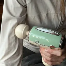Retro Massage Gun with 3 Interchangeable Heads thumbnail 5