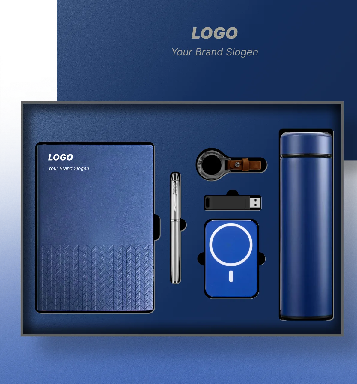 Modern Aesthetic Office Gift Set with Quality Writing Paper