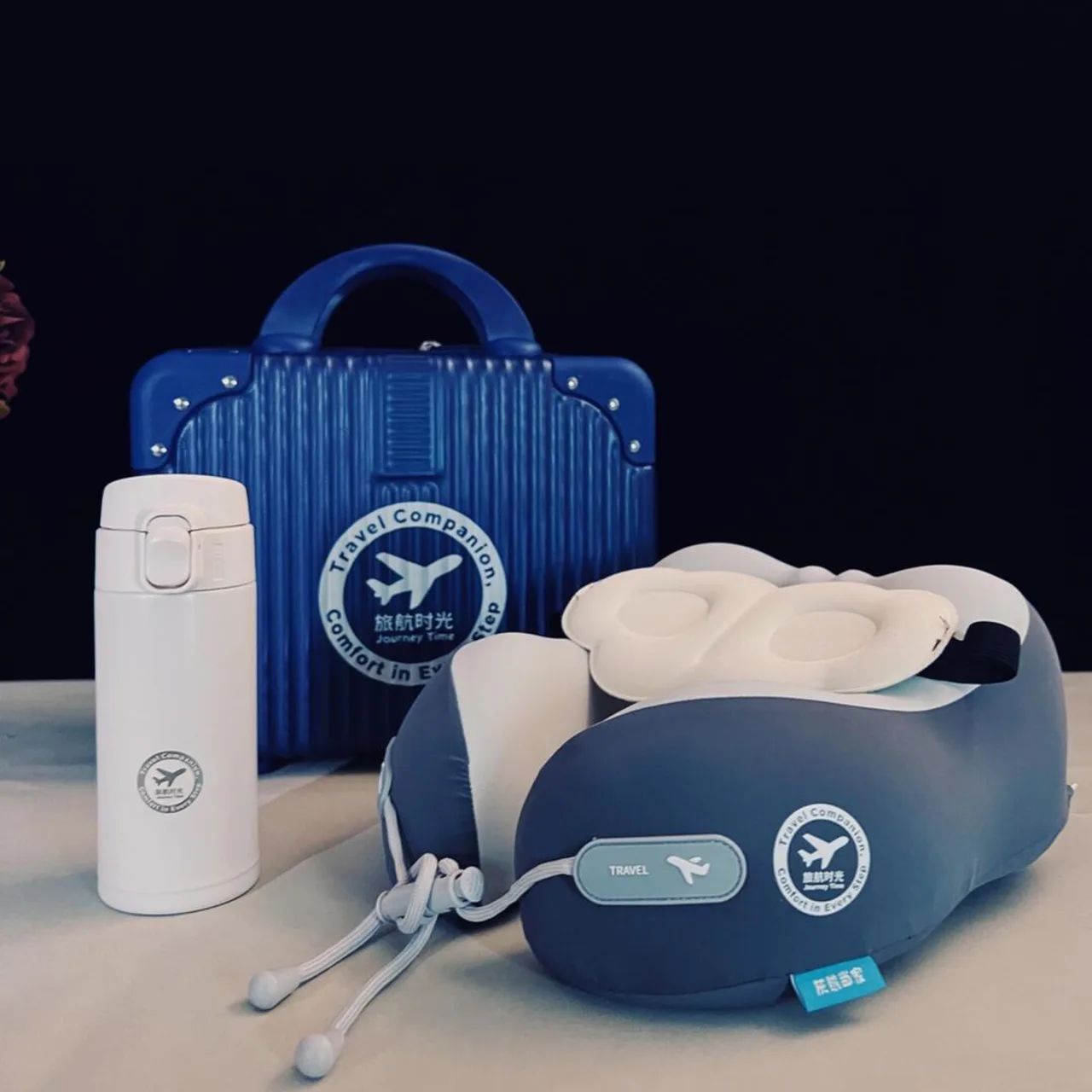 Prestige Accessory Gift: Deluxe Headrest Anniversary Celebration Bundle