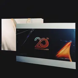 White Notebook, Tumbler and Compact Umbrella Gift Set thumbnail 2