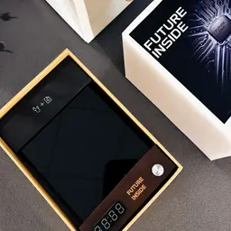 Desk Organizer with Digital Clock and Night Light thumbnail 4