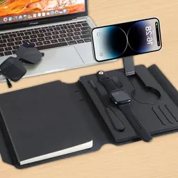 Multi-Functional Wireless Charging Notebook Gift Box for Office thumbnail 3
