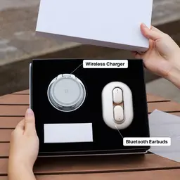 Wireless Charging Phone Stand And Desktop Power Professional Corporate Gift thumbnail 2
