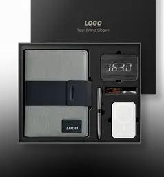 Modern Corporate Tech Set Charging Notebook in Custom Box thumbnail 2