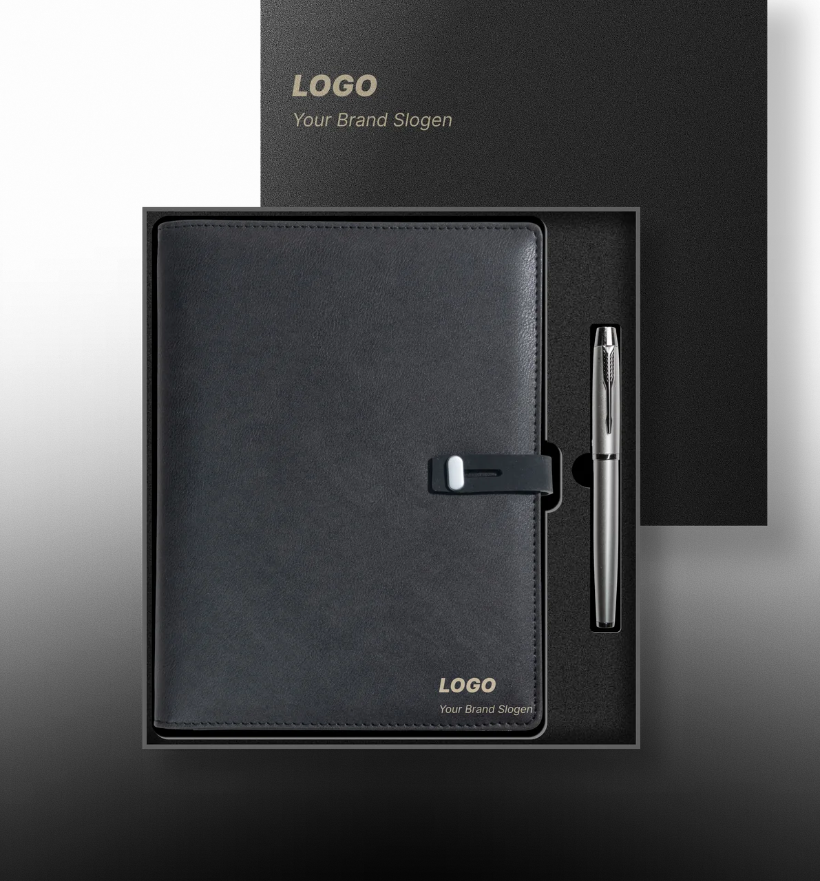 Tech Gift Set 8000mAh Power Bank Notebook and USB