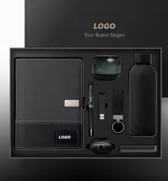 Ultimate Executive Wireless Charging Notebook with Power Bank Gift Set thumbnail 1
