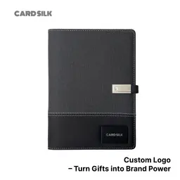 Ultimate Executive Wireless Charging Notebook with Power Bank Gift Set thumbnail 4