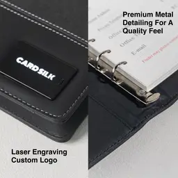 Ultimate Executive Wireless Charging Notebook with Power Bank Gift Set thumbnail 6