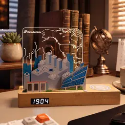 Wireless Charger & Clock Desk Organizer Gift Set thumbnail 2