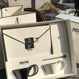 Ceramic Mug Coffee Set with Gift Box and Bag thumbnail 1