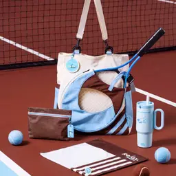 Beige Tote Bag, Tumbler, Towel & Pouch Gift Set thumbnail 11