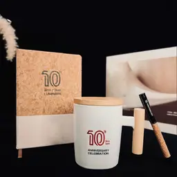 Cork Notebook, Cork Pen and White Ceramic Mug Gift Set thumbnail 5