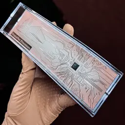 Light and Shadow Lamp with Circuit Design in Clear Box thumbnail 5