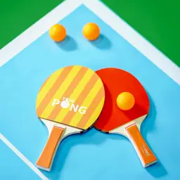 Table Tennis Paddles, Net & Towel Gift Set thumbnail 3