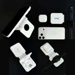 Power Bank, Wireless Charger, Pens, and Card Holder Gift Set thumbnail 4
