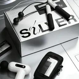 Massage Gun, Jump Rope & Arm Bag Gift Set thumbnail 4