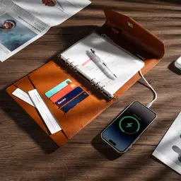 Smart A5 Charging Notebook with Wireless Power Bank and Pen thumbnail 4