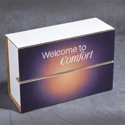 Wireless Charger and Sleep Mask Gift Set in a Corrugated Box thumbnail 5