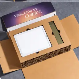 Wireless Charger and Sleep Mask Gift Set in a Corrugated Box thumbnail 4