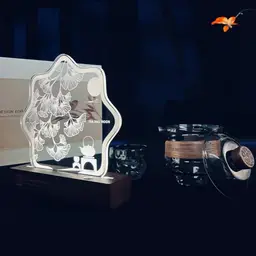 Glass Gaiwan Tea Set with Acrylic Star Light thumbnail 4