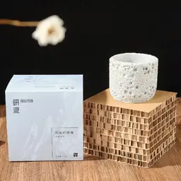 Ceramic Aromatherapy Candle in Honeycomb Paperboard Gift Box thumbnail 2