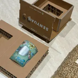 Decorative Glass Jar in Honeycomb Cardboard Box thumbnail 4