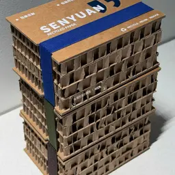 Decorative Glass Jar in Honeycomb Cardboard Box thumbnail 2